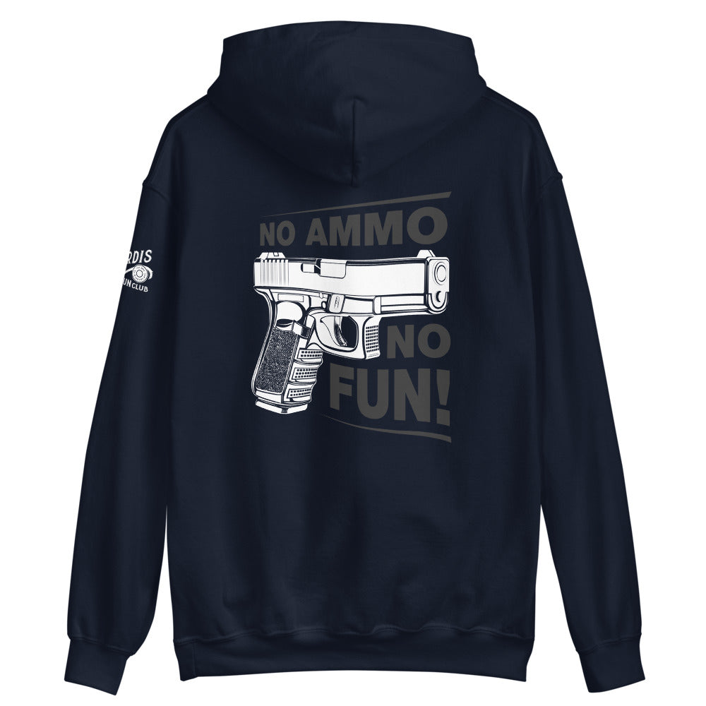 No Fun Hoodie Dark ShopNardisGunClub