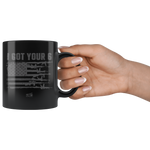 Got Your Six 04 - 11oz Black Coffee Mug