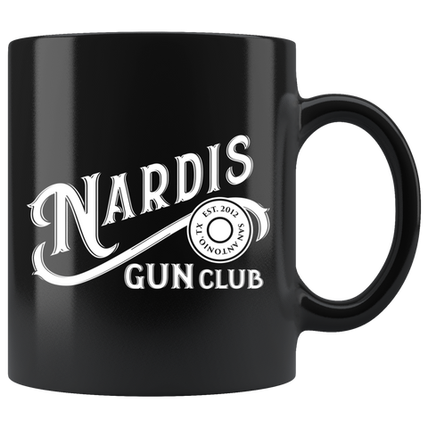 Nardis - 11oz Black Coffee Mug