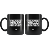 Reload - 11oz Black Coffee Mug