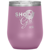 Like A Girl - Wine Tumbler