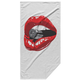 Lips - Beach Towel