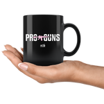 Pro Guns 02 - 11oz Black Coffee Mug