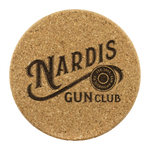 Nardis - Round Cork Coasters (Set of 4)