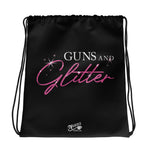 Guns N Glitter 01 - Drawstring Bag (Black)