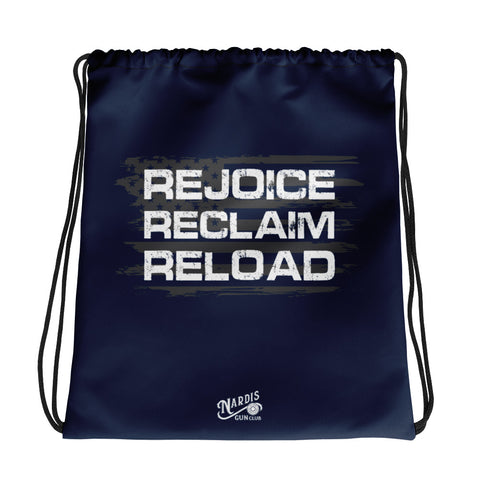 Reload - Drawstring Bag (Navy)