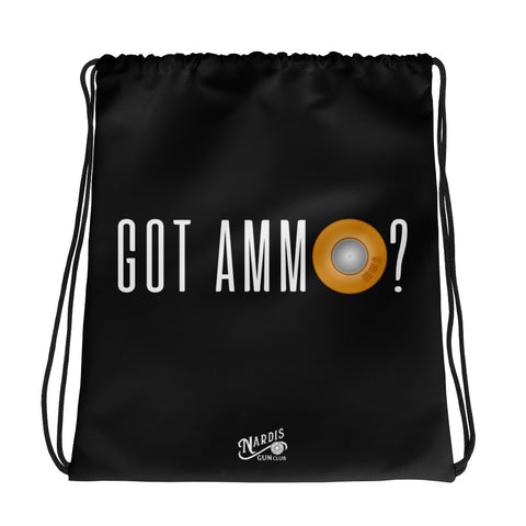 Got Ammo - Drawstring Bag (Black)