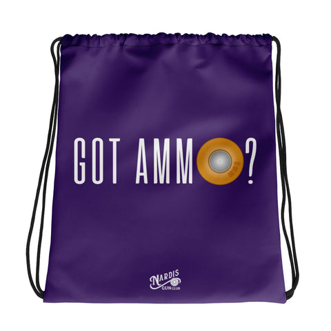 Got Ammo - Drawstring Bag (Purple)