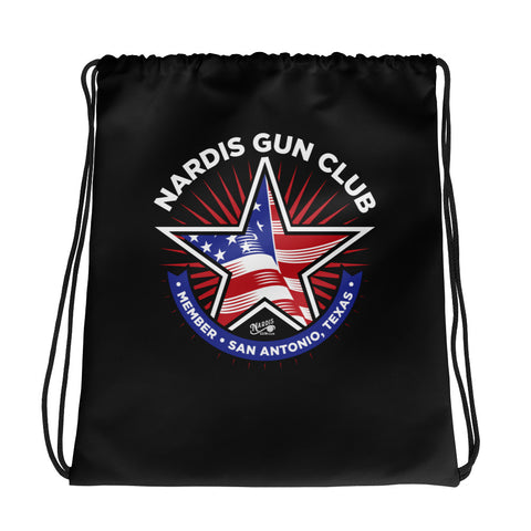 Member Patriotic - Drawstring Bag (BLK)