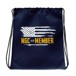 Member Flag - Drawstring Bag (NVY)