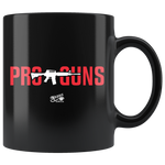 Pro Guns 03 - 11oz Black Coffee Mug