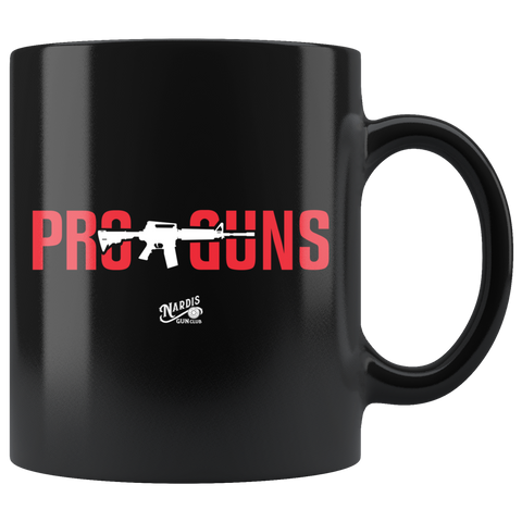 Pro Guns 03 - 11oz Black Coffee Mug