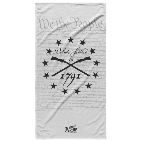 Settled 1791 - Beach Towel