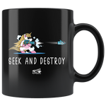 Seek and Destroy - 11oz Black Coffee Mug