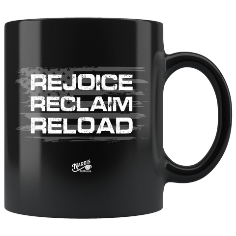 Reload - 11oz Black Coffee Mug