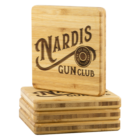 Nardis - Bamboo Coasters (Set of 4)