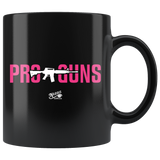 Pro Guns 01 - 11oz Black Coffee Mug