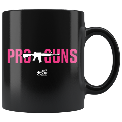 Pro Guns 01 - 11oz Black Coffee Mug