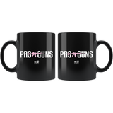 Pro Guns 02 - 11oz Black Coffee Mug