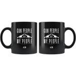 Gun People - 11oz Black Coffee Mug