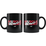 Muscle Memory 04 - 11oz Black Coffee Mug