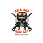 Seek and Destroy (02) - Sticker