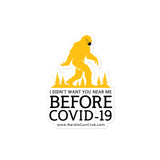 Before COVID - Sticker