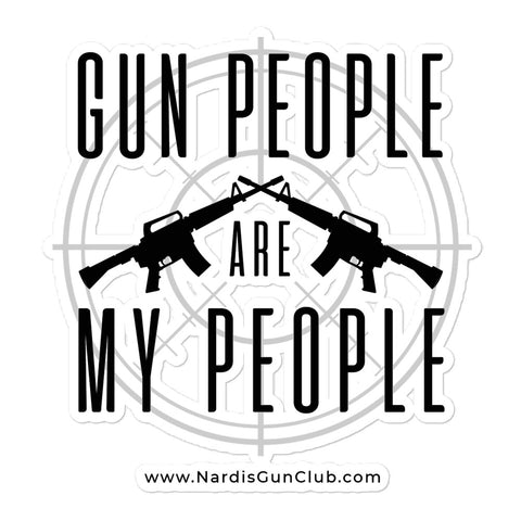 Gun People - Sticker