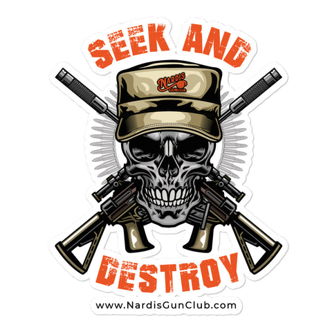 Seek and Destroy (02) - Sticker