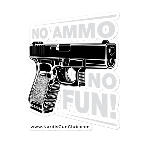 No Fun - Sticker