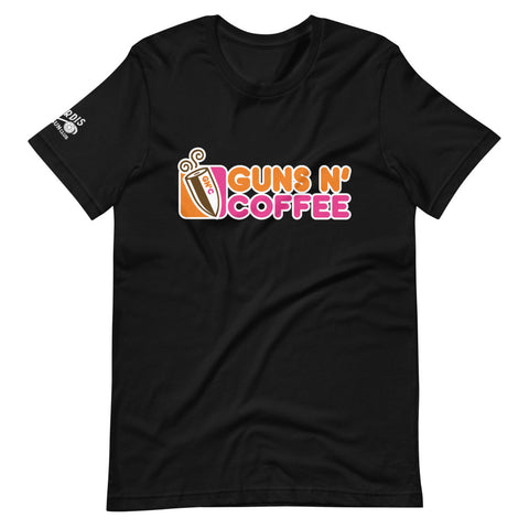 Guns N Coffee - T-Shirt (Dark)
