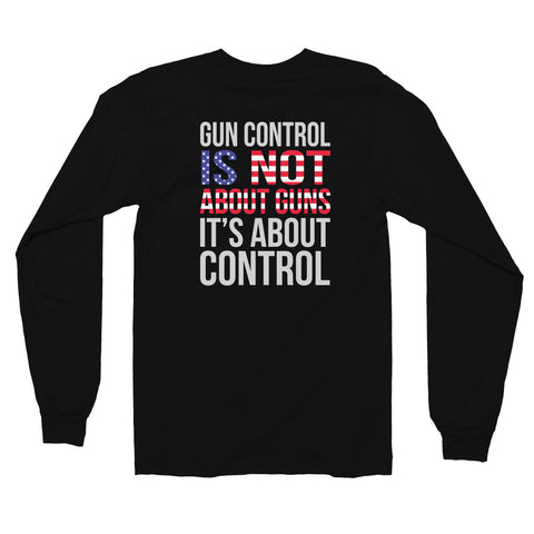 Gun Control - Long Sleeve Shirt (Dark)