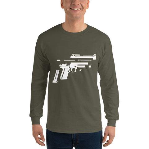 Gun Parts- Long Sleeve Shirt (Dark)