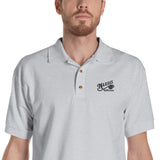 Embroidered Unisex Polo Shirt - Grey