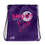 Like A Girl - Drawstring Bag (Purple)