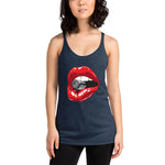 Lips - Racerback Tank (Dark)