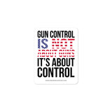 Gun Control - Sticker