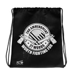 27 Words - Drawstring Bag (Black)