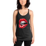 Lips - Racerback Tank (Dark)