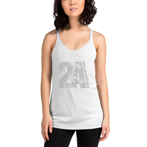 2A - Racerback Tank (White)