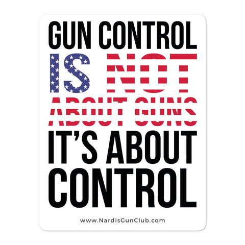 Gun Control - Sticker