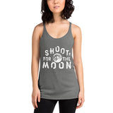 Shoot For The Moon - Racerback Tank (Dark)