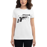 Gun Parts - Fit T-Shirt (White)