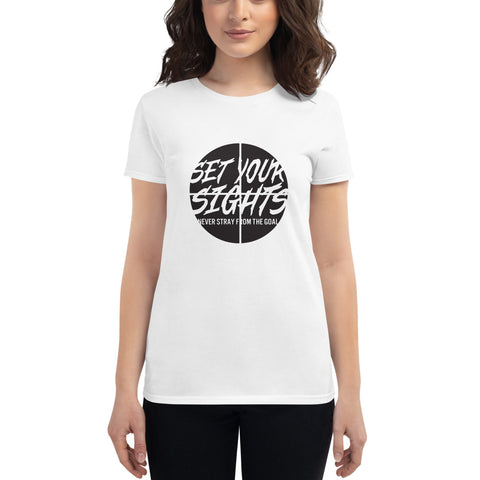 Set Your Sights - Fit T-Shirt (White)