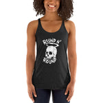 Round N Round - Racerback Tank (Dark)