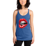 Lips - Racerback Tank (Dark)