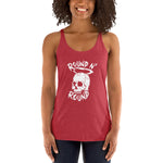 Round N Round - Racerback Tank (Dark)