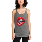 Lips - Racerback Tank (Dark)