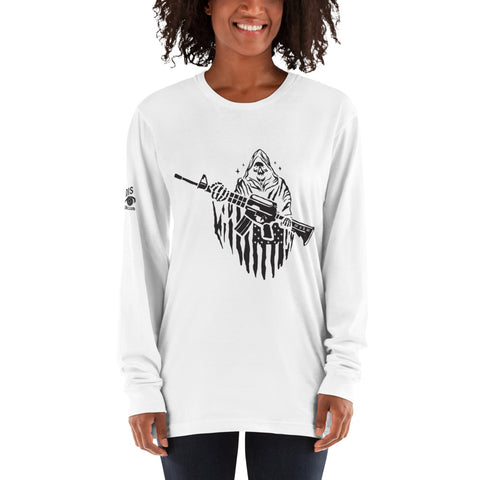 Grim Reaper - Long Sleeve T-Shirt (White)