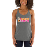 Guns N Coffee - Racerback Tank (Dark)